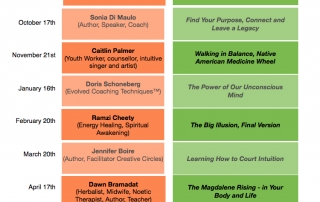 Awakening Cafe 2013, 2014 program