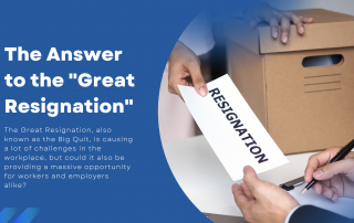 the answer to the great resignation